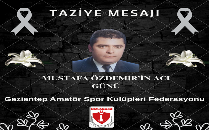 TAZİYE MESAJI